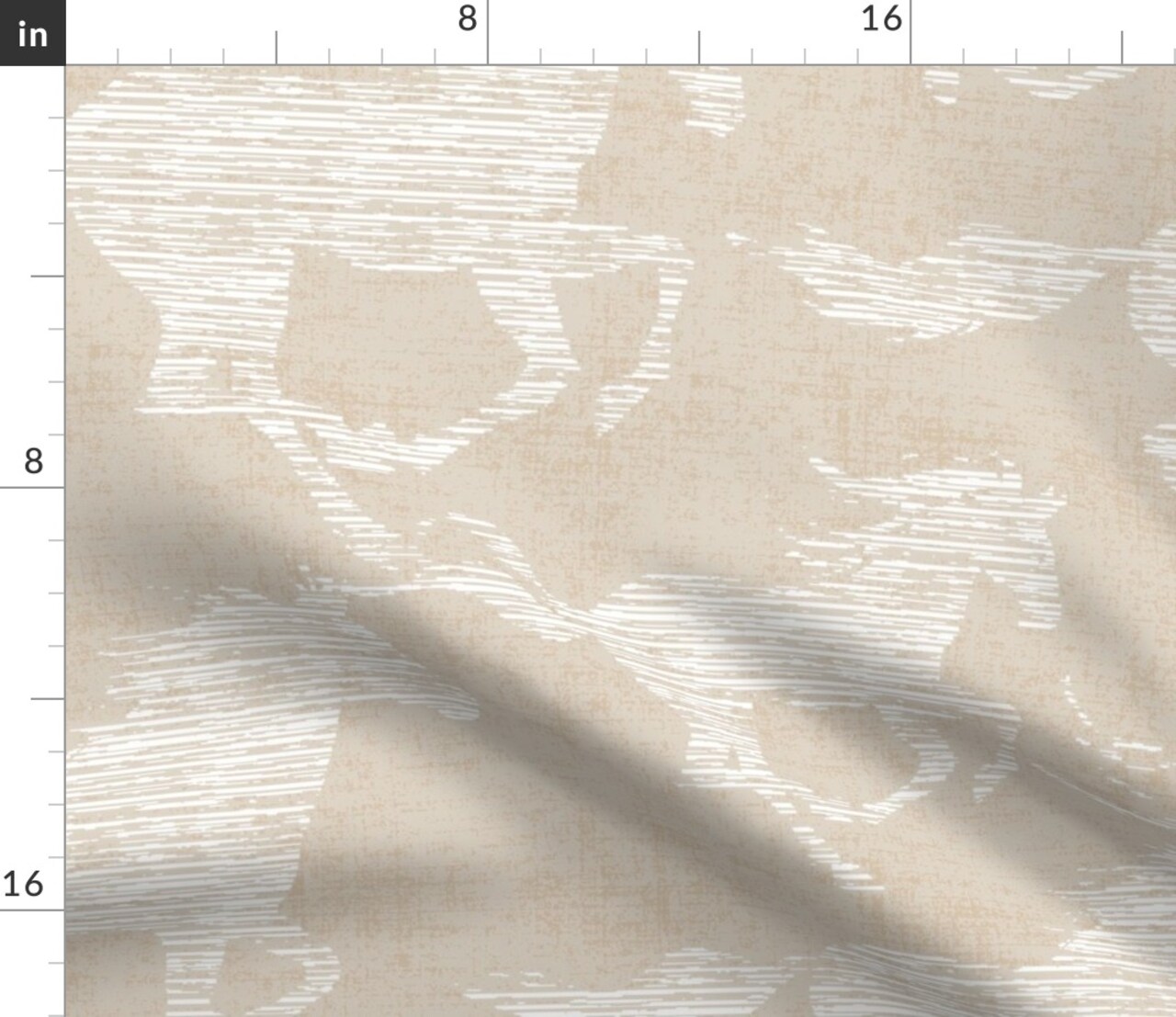 Running Horses Neutral Beige Taupe Western Rodeo Wild Modern Cowboy Faux Texture Custom Printed Fabric by Spoonflower Various Fabrics by the Yard or Fat Quarter
